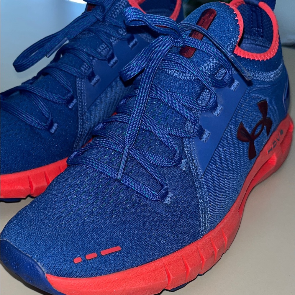 Under Armour W Hovr Phantom SE RF Womens Blue Pink Shoes - Picture 13 of 16